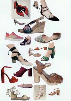 Printed shoes are big  for 2016 Fashions